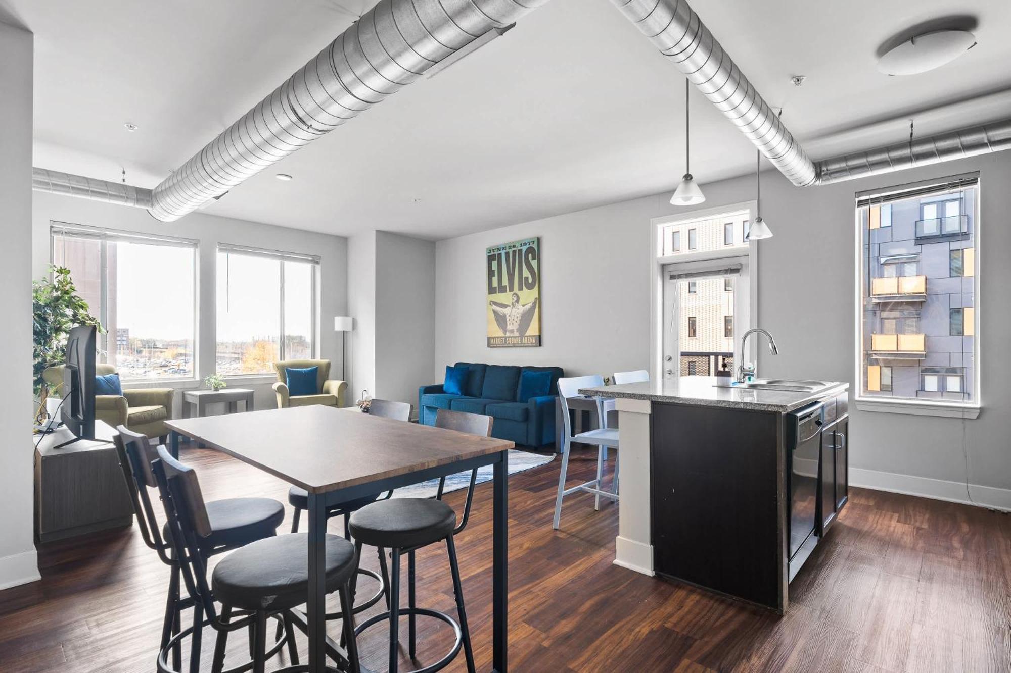 2Br Balcony Suite Gym & Pool Downtown At Cityway Indianapolis Esterno foto